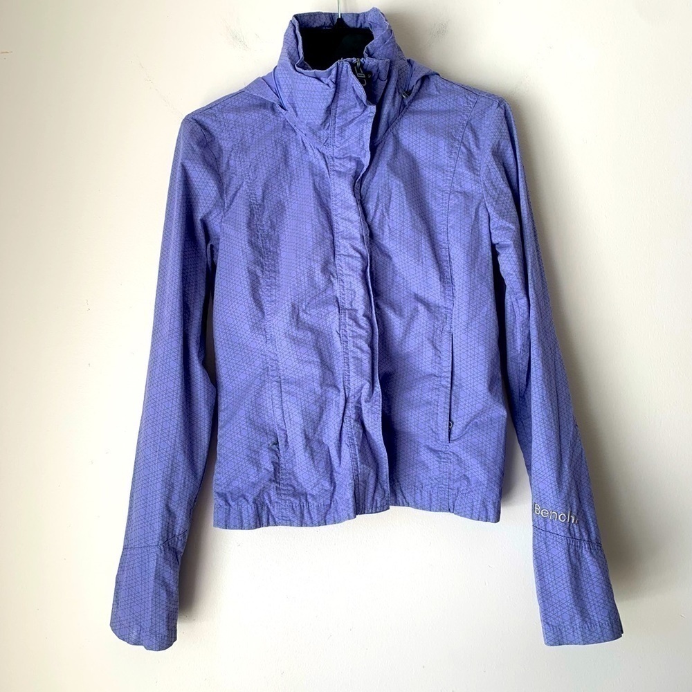 BENCH Purple Light Jacket Size M